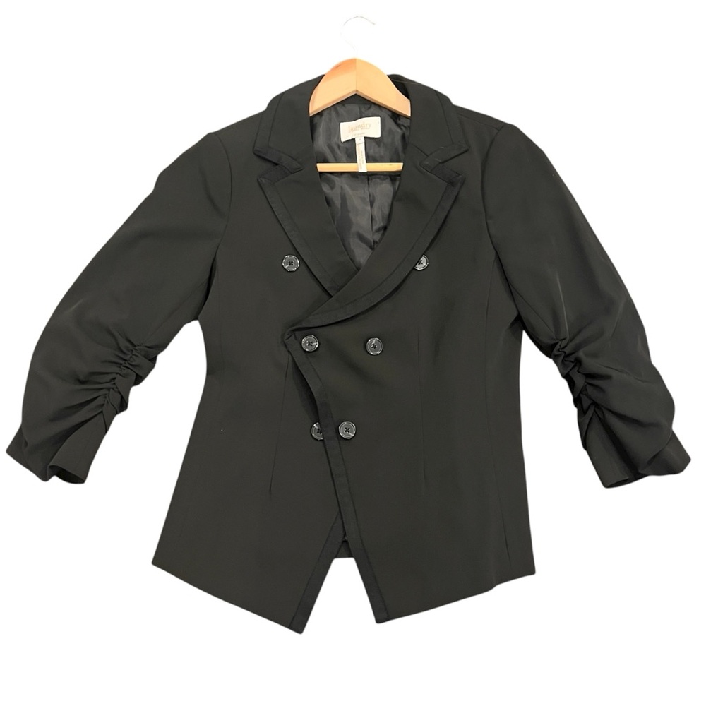Laundry By Shelli Segal Black Blazer
